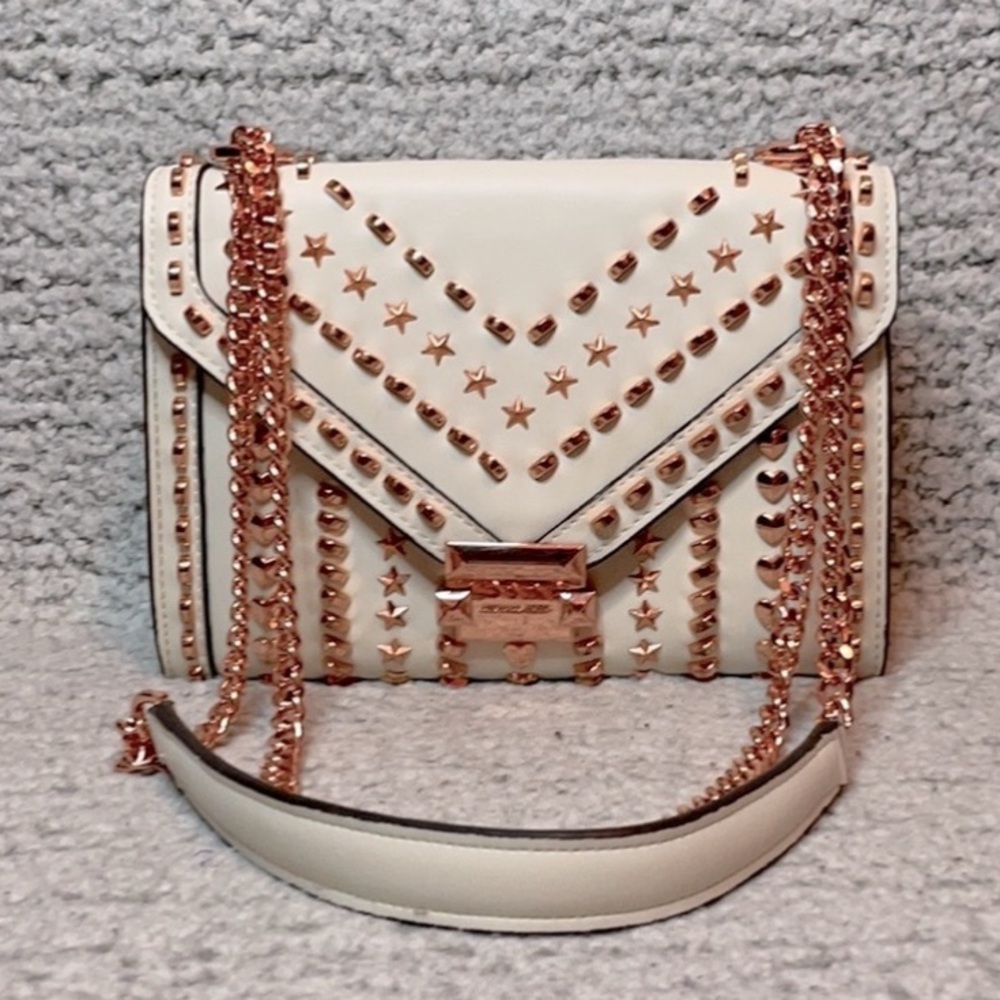 Michael Kors x Yang Mi Limited Edition Whitney Studded Shoulder Crossbod…